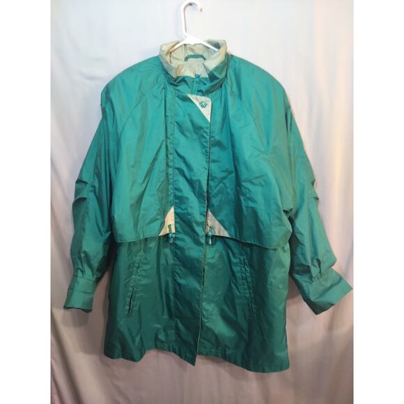 Cambridge Teal Green Lightweight Jacket - Picture 1 of 9